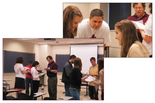 Students in LIT workshop
