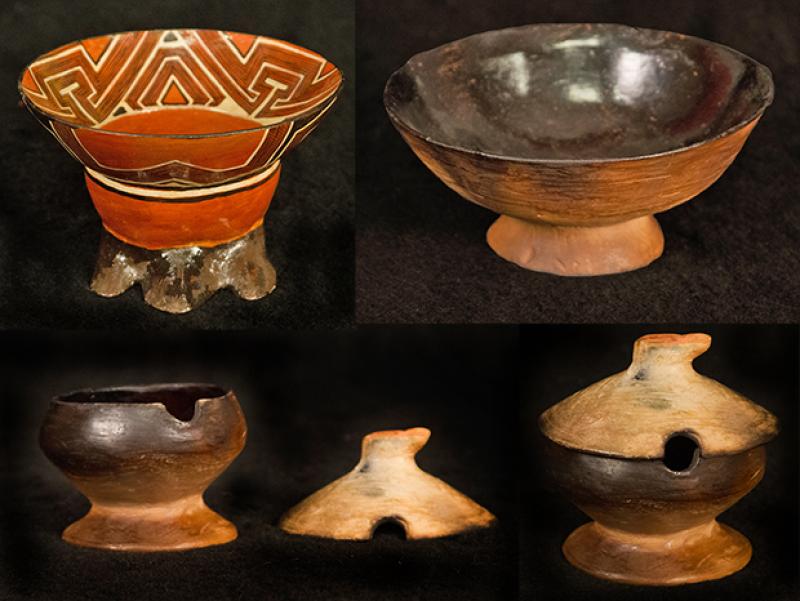 Serving bowls from the Pastaza Province, Ecuador.