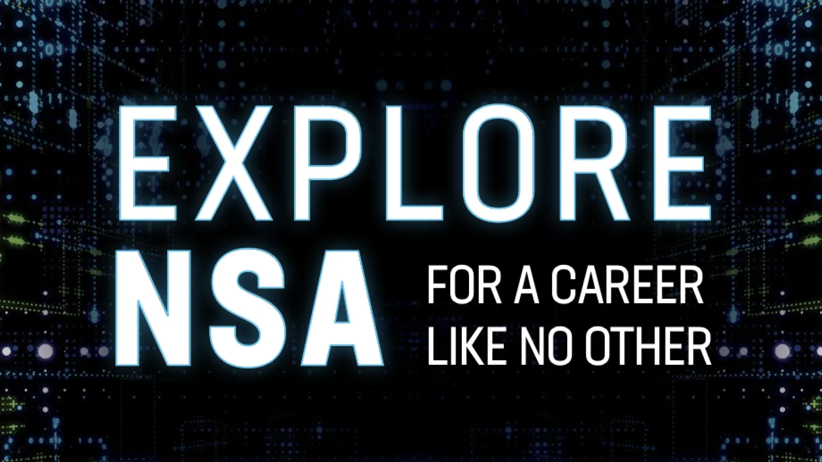 NSA career banner