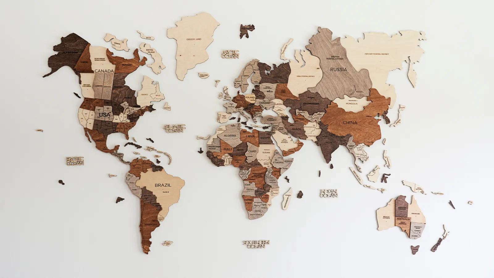 A world map