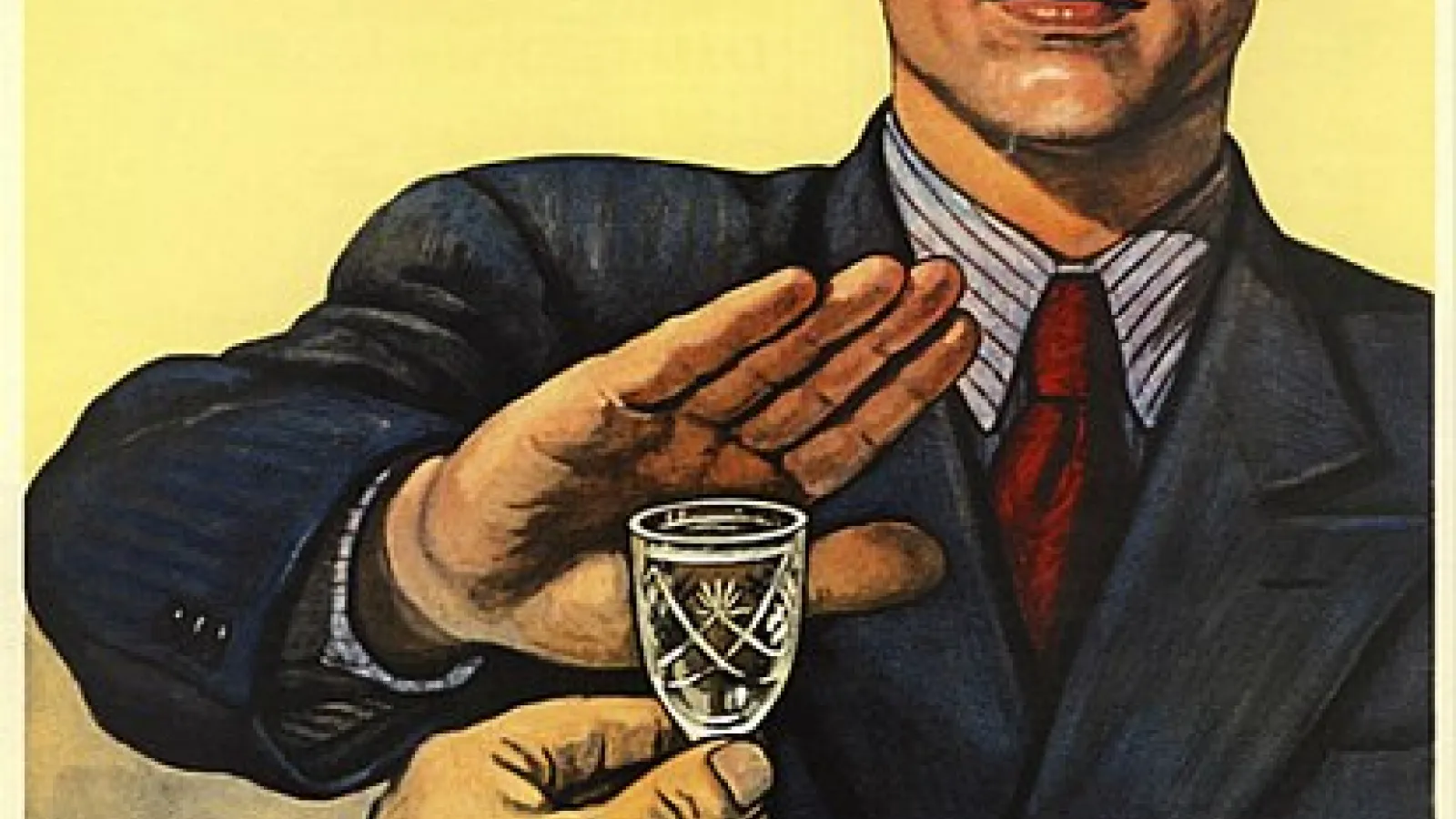 Anti-vodka propoganda poster 