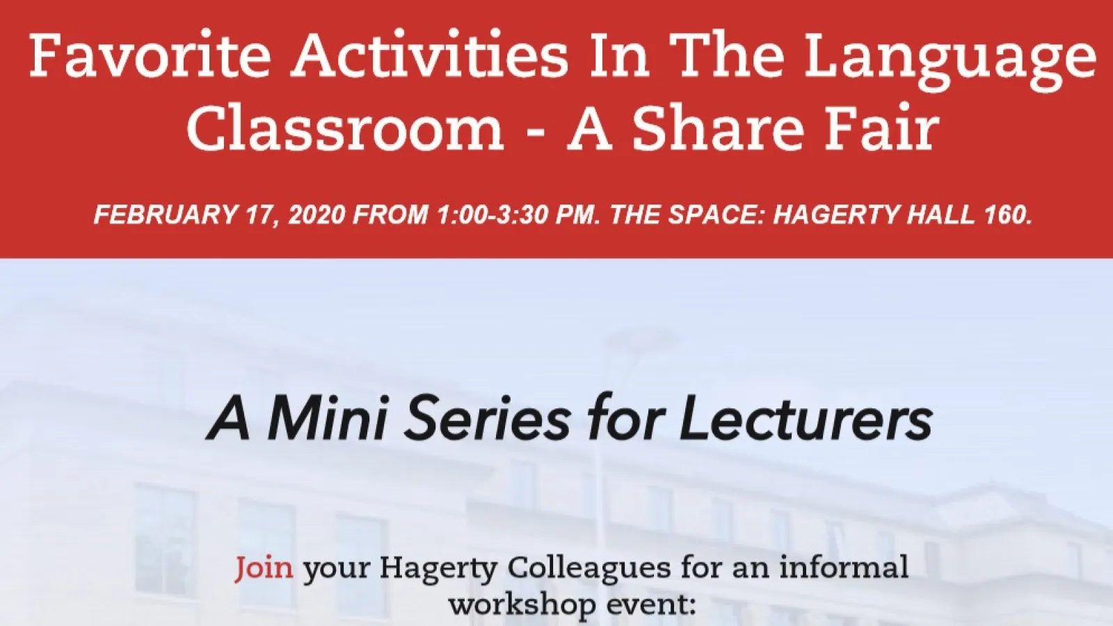 Share Fair Poster