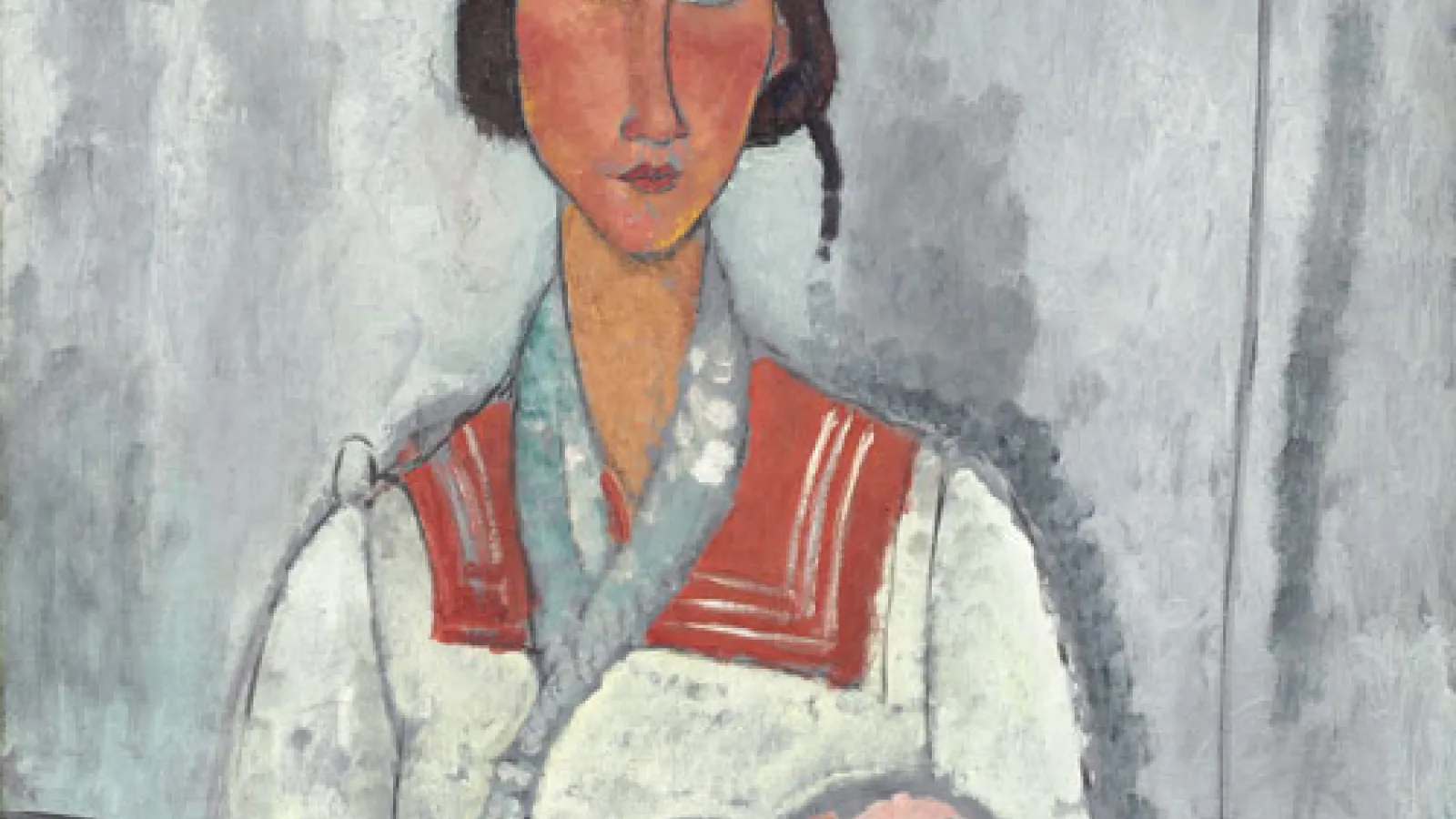 Gypsy Woman with Baby - Modigliani