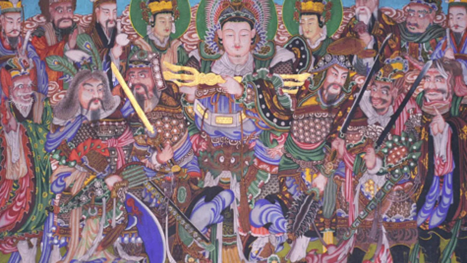 Guardian Spirits - Color on Paper and Fabric