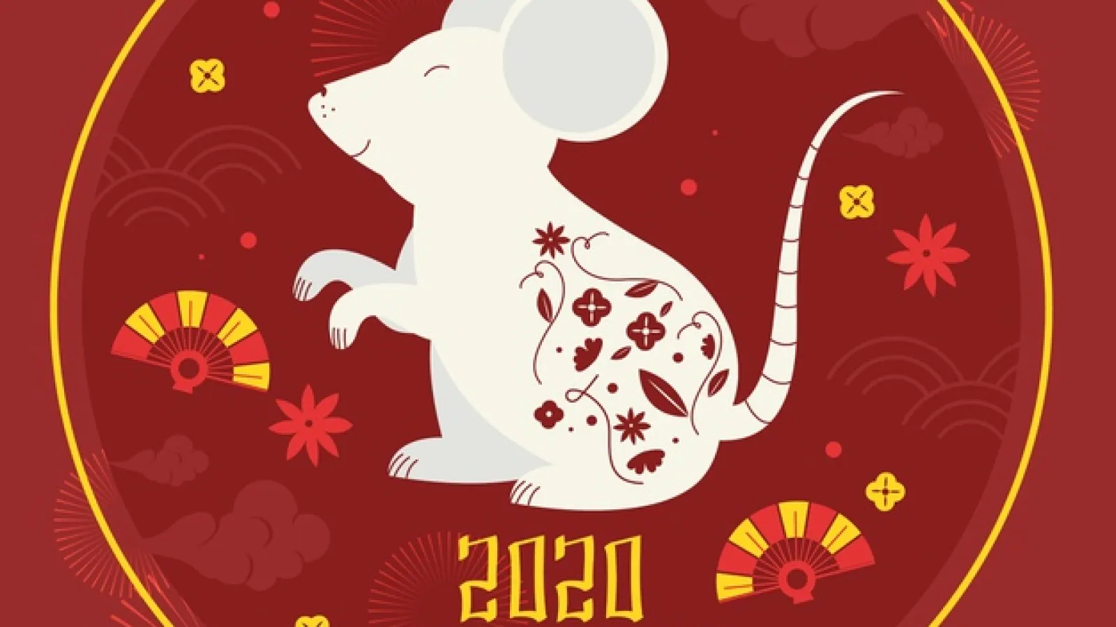 2020 is the Year of the Rat in the Lunar New Year.