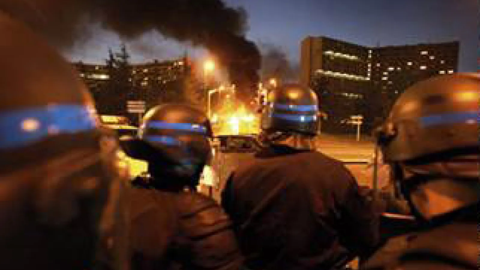 Police in Riot Gear