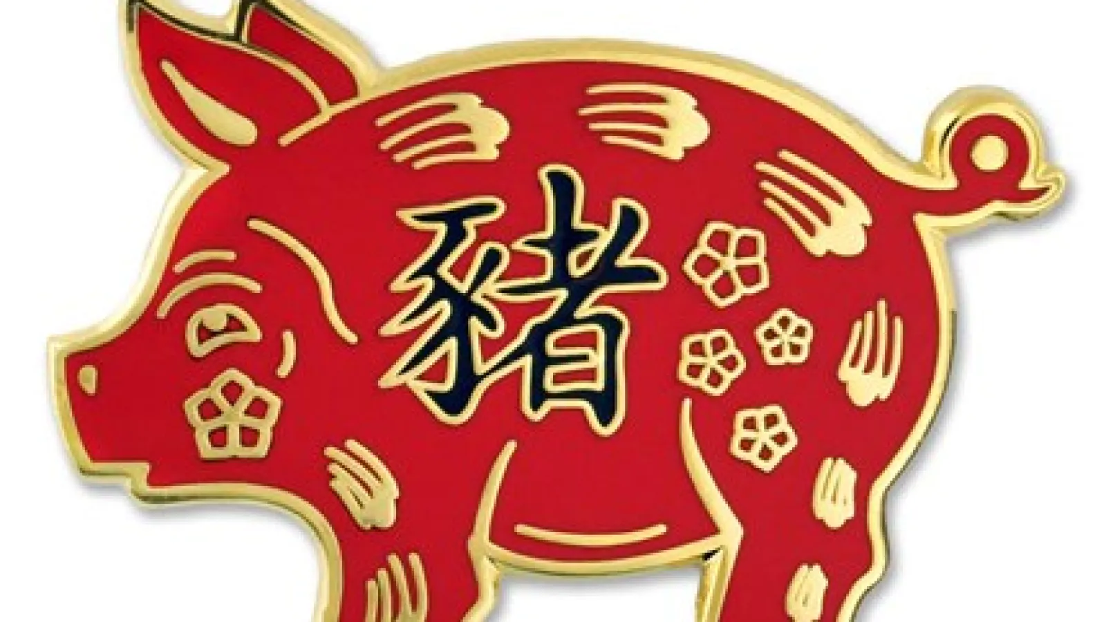 Chinese zodiac pig for the Chinese New Year