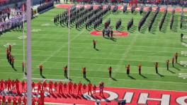 Signers at an OSU game