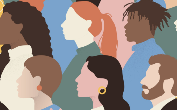 Side profiles of people