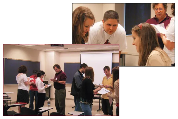 Students in LIT workshop