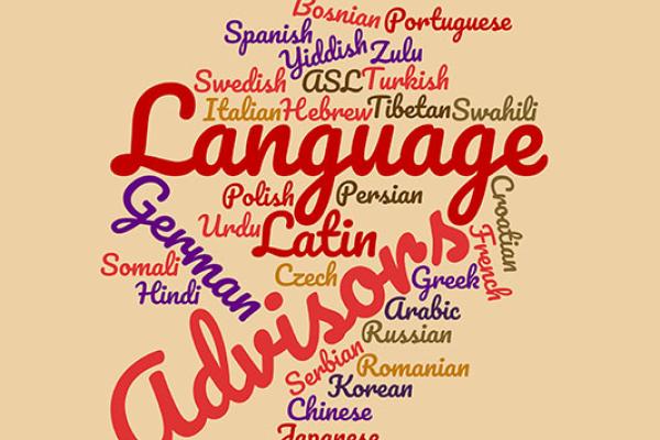 Language Advisors word cloud