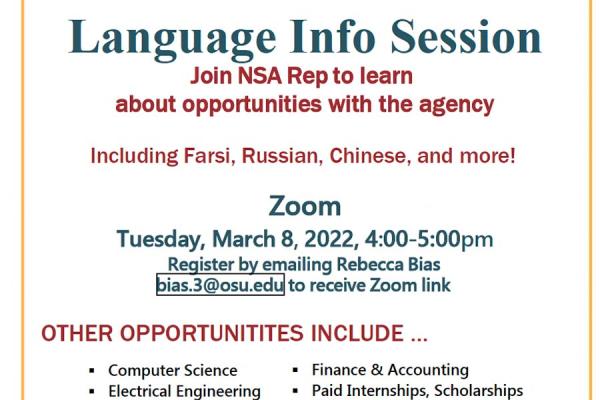 NSA Info Session