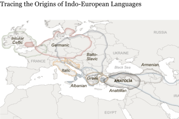 Tracing the origins of Indo-European Languages