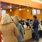 Loann Crane in the Crane Cafe