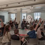 Students in a class