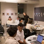 Students at the World Language Appathon