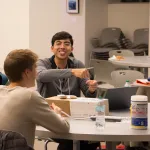 Students at the World Language Appathon