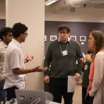 Students at the World Language Appathon