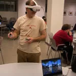 Students at the World Language Appathon