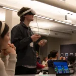 Students at the World Language Appathon