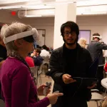 Students at the World Language Appathon