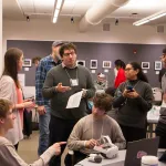 Students at the World Language Appathon