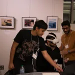 Students at the World Language Appathon