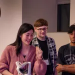 Students at the World Language Appathon