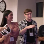 Students at the World Language Appathon