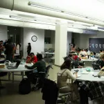 Students at the World Language Appathon