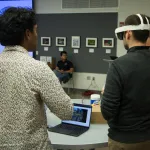 Students at the World Language Appathon