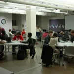 Students at the World Language Appathon