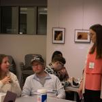 Students at the World Language Appathon