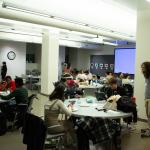 Students at the World Language Appathon