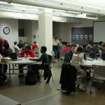 Students at the World Language Appathon