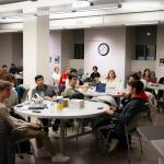 Students at the World Language Appathon